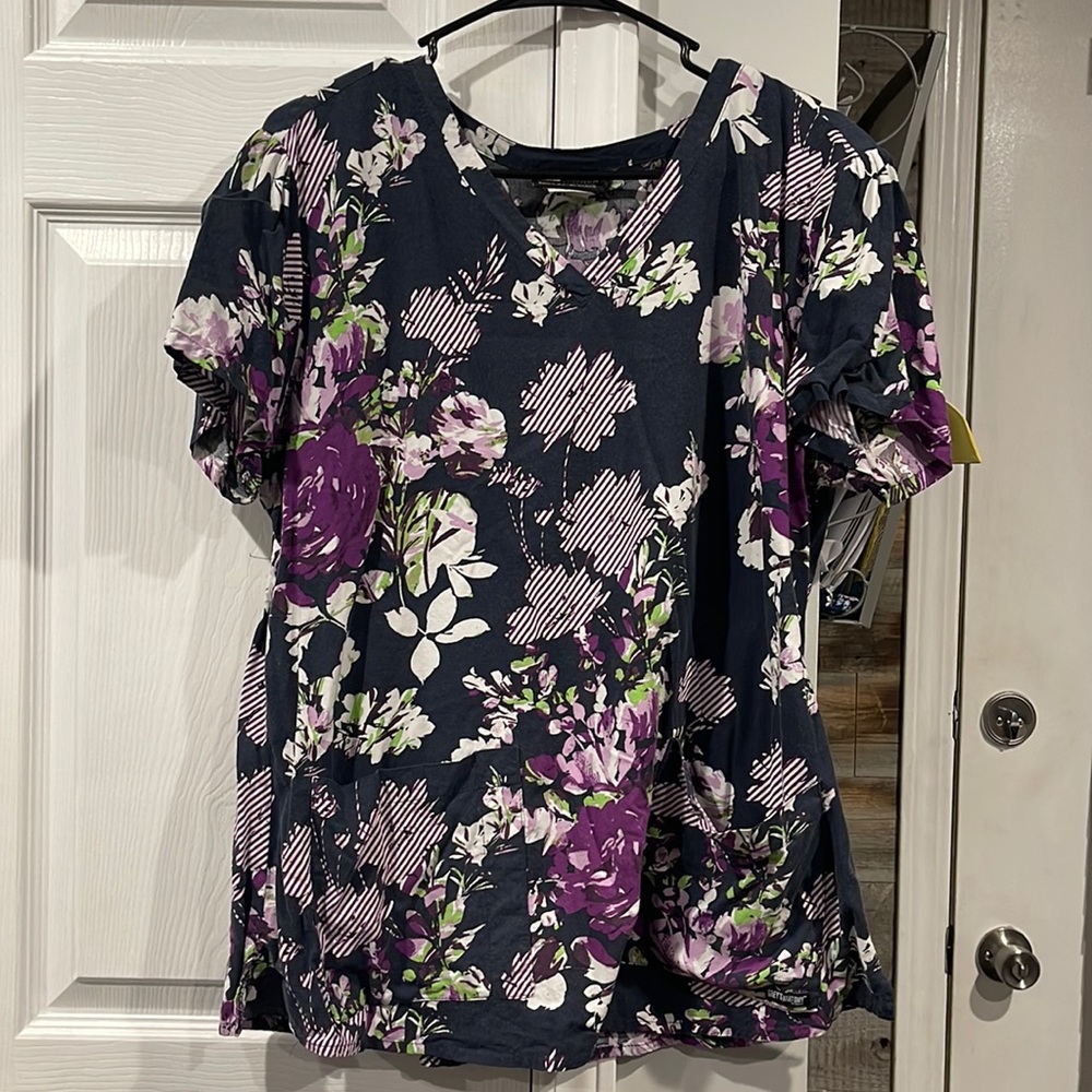 Womens scrub top